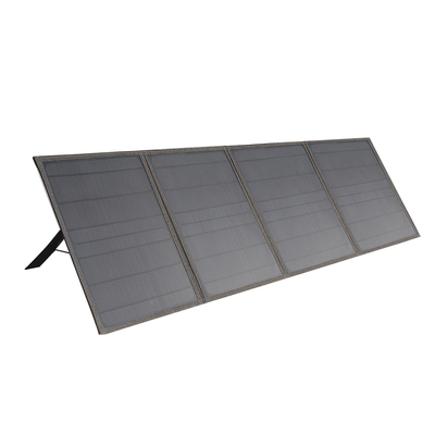 Peso leve dobrável policristalino portátil do painel 100w solar para exterior