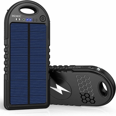 OEM posto solar do carregador de USB C do banco do poder de 18W 10000mAh