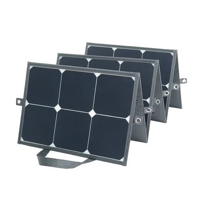 Painel solar dobrável de 110W ETFE portátil 6 carregador de viagem dobrável Painel solar para uso doméstico