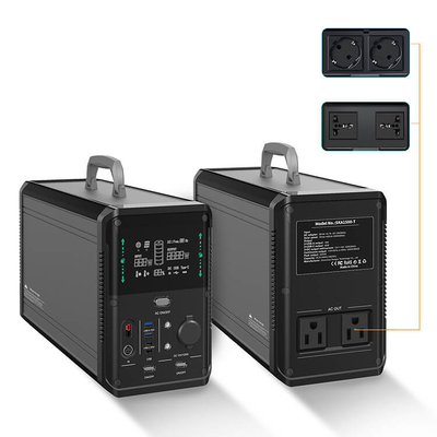 tomada solar portátil de Kit With 220v do gerador da central elétrica do Usb 1075wh