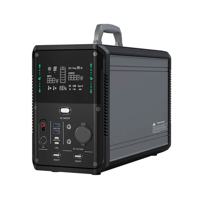 gerador solar exterior portátil de 1500w 1380Wh para acampar em casa fonte dos poderes de emergência