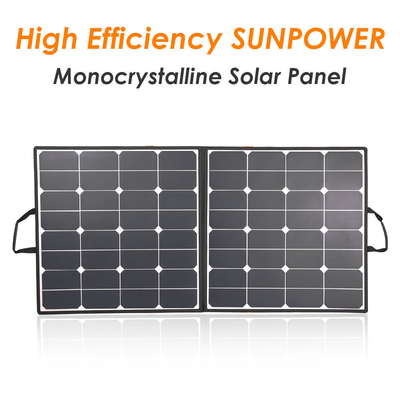 carregador dobrável 32v do painel solar de 100 w para a central elétrica exterior