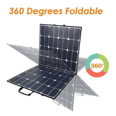 carregador dobrável 32v do painel solar de 100 w para a central elétrica exterior
