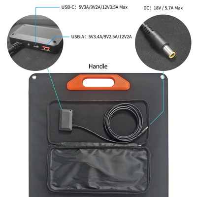painel solar do banco do poder do carregador de 100w Etfe para verão Camping Van RV