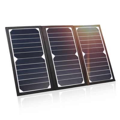 carregador dobrável portátil do painel 21w solar para a bateria do telefone