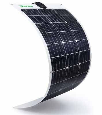 Painel 100w solar Monocrystalline dobrável solar fino flexível de painéis 12v 24V