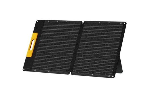 Estação de energia portátil recarregável para uso doméstico com mini painéis de energia solar dobráveis