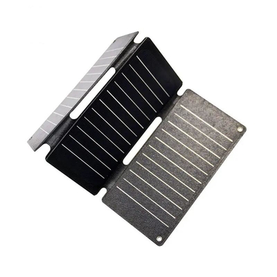 do silicone Monocrystalline portátil do painel solar 21W do carregador de 12V USB painéis solares dobráveis