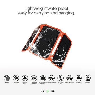 Portátil impermeável exterior de Mini Small Solar Panel 15W dobrou Sola Panels