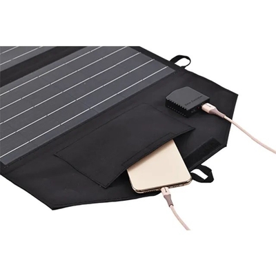 Painel 15W de Mini Solar Charger Portable Solar dobrável com USB dobro para portáteis dos telefones