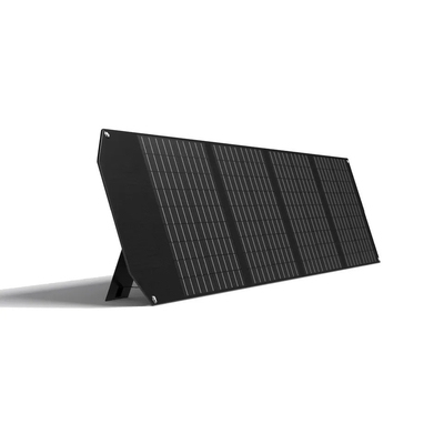 Painel 100w solar dobrável portátil flexível preto para o carregador/o acampamento do portátil exteriores