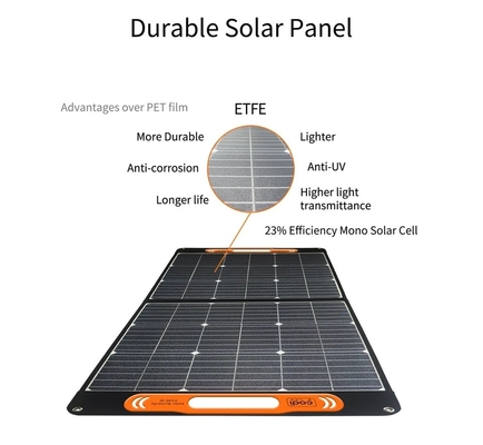 100w - painel 300w solar dobrável que dobra o painel solar para o gerador da central elétrica