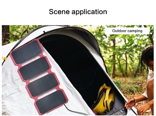 28w dobrou o bolso flexível 12v/15v dos painéis solares de Sunpower com os jogos do poder para acampar