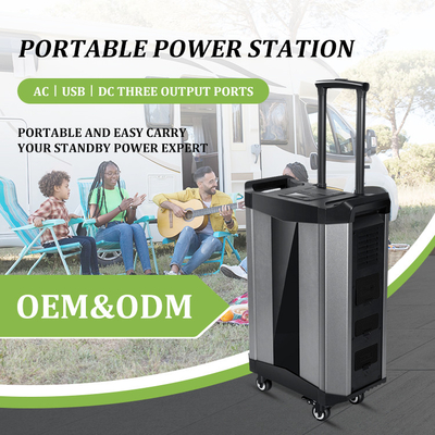 bateria portátil do gerador LiFePO4 da central elétrica da emergência 2500Wh