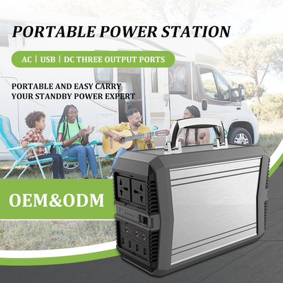Onda de seno pura solar portátil exterior da C.A. do sistema de gerador 96000mAh da emergência 300W