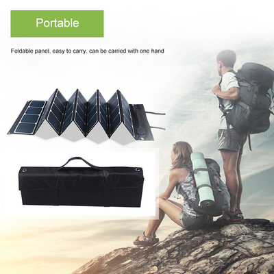120W fora do painel solar dobrável do Usb da grade para o ar livre Vanlife de acampamento