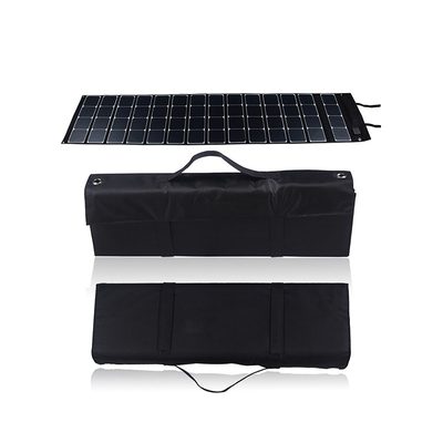 painel solar dobrável de 180W Sunpower para o barco de acampamento do curso do banco do poder