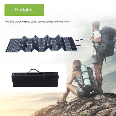 painel solar dobrável de 180W Sunpower para o barco de acampamento do curso do banco do poder
