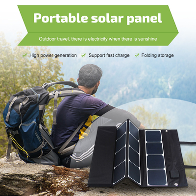 painel solar dobrável de 180W Sunpower para o barco de acampamento do curso do banco do poder