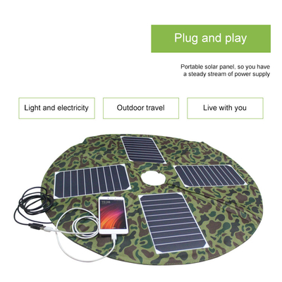 painel solar dobrável móvel de 20w ETFE para o telefone celular