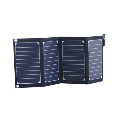 Carregador dobrável solar do painel solar do carregador 20w com a saída do Usb 2 impermeável