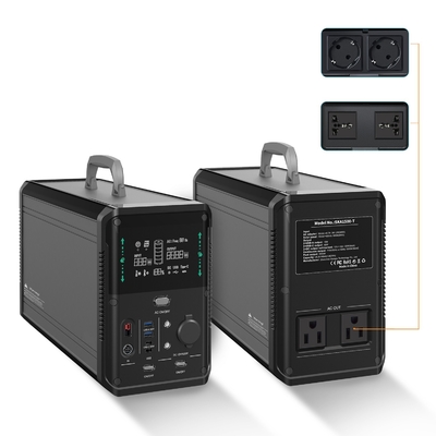 jogos portáteis de 1380Wh 3000W Mini Solar Panel Generator System