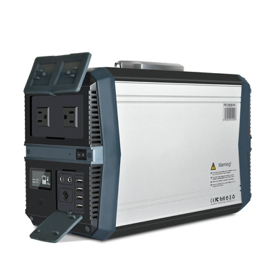 1500w central elétrica de bateria solar de carregamento rápida do gerador Lifepo4 com fonte de UPS