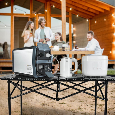 acampamento a pilhas portátil do inversor do sistema de gerador do painel solar de 1500W 1010Wh