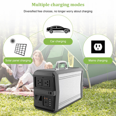 1000w gerador portátil pequeno da central elétrica 220v com painel solar