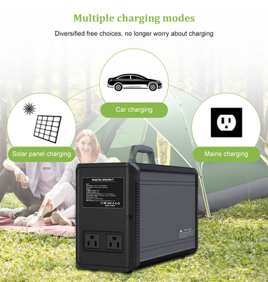 gerador elétrico da emergência de 110v 220v com bloco da bateria do painel solar Lifepo4