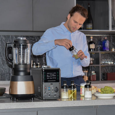 Central elétrica portátil solar portátil 1000w de gerador alternativo 220v