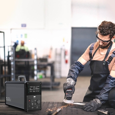 backup portátil solar da fonte de alimentação do gerador solar de 1380Wh Lifepo4