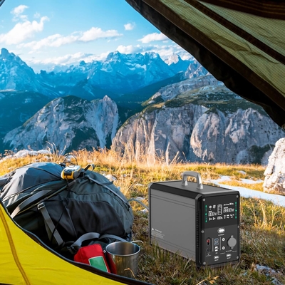 Central elétrica portátil 1500W de bateria de lítio LiFePO4 para a emergência da casa rv
