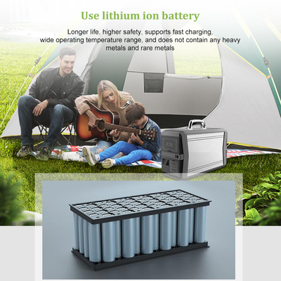 Gerador recarregável solar portátil 1000W Li-Ion Battery Multiple Output da central elétrica de MPPT
