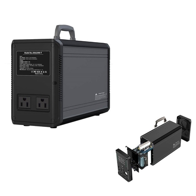 lítio solar alternativo 60Hz a pilhas da estação do gerador 1000W