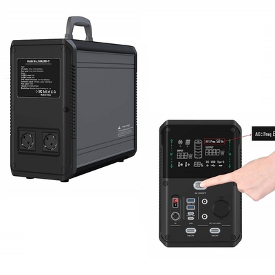 Central elétrica portátil do central elétrica portátil da bateria Lifepo4 para o refrigerador 1000wh