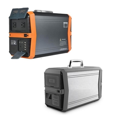 gerador portátil da central elétrica 1500Wh para C.A. 100v do refrigerador - 240v