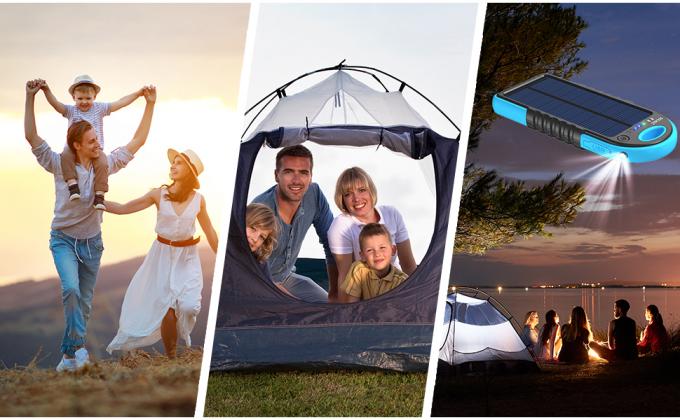 OEM posto solar do carregador de USB C do banco do poder de 18W 10000mAh 1