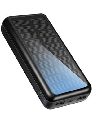 IPX5 bloco portátil posto solar da bateria do carregador 30000mAh para IPhone 1