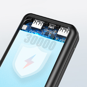 IPX5 bloco portátil posto solar da bateria do carregador 30000mAh para IPhone 8