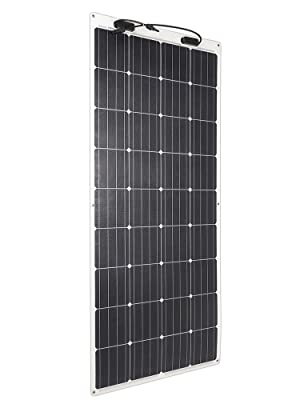 350 painel Monocrystalline solar flexível fino dos PCes 175W de Kit With 2 dos painéis do watt 1